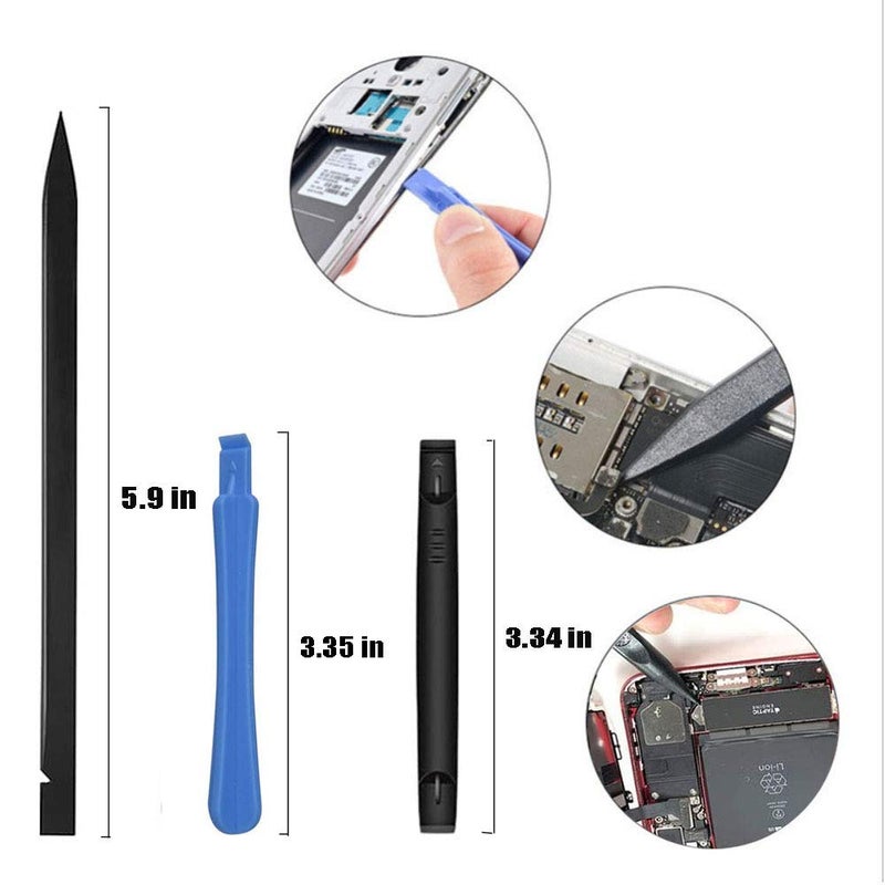 Endlanoo 15 in 1 Torx Screwdriver Set with T3 T4 T5 T6 T8 T10 Security Torx screwdriver and ESD tweezers  Magnetic Screwdrivers Precision Repair Kit for Xbox  iPhone  PS4  Macbook  Watch  Electronics - Image 4